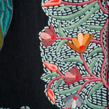 Semi-Pashmina-Schal im Janvar-Palla-Design mit kunstvoller Ari-Stickerei