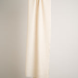 Handgewebter Schal aus 100 % reiner Pashminawolle in naturfarbe mit traditionellem Chasme Bulbul (Augen des Nachtigalls) Muster